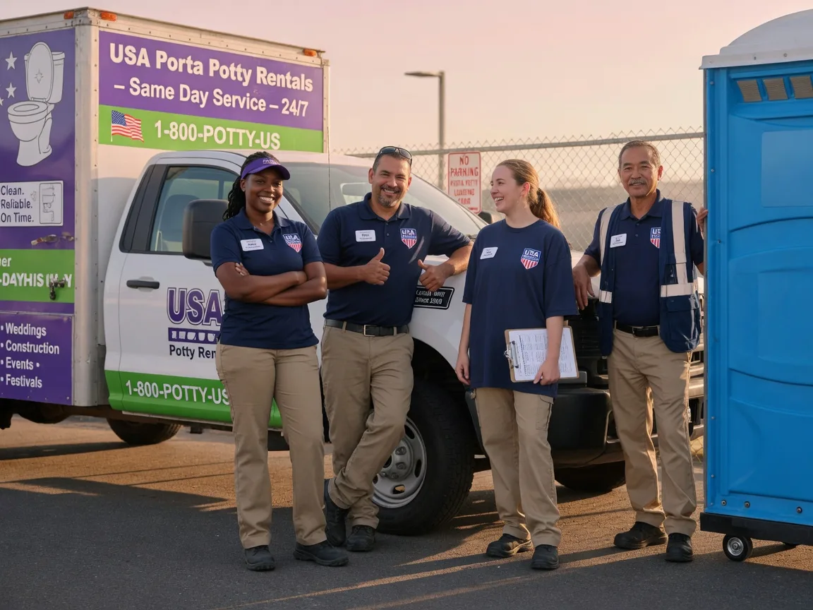 Porta Potty Rental company in Clarksville, MI
